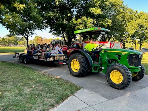 Fallfest hay ride